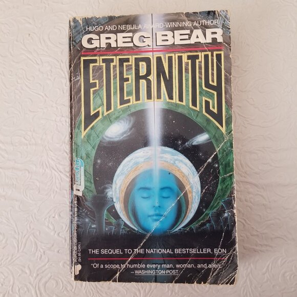 Lot of 6 Vtg Greg Bear Paperback Books Queen of Angels Morning Mars Anvil of Sta - Picture 9 of 11